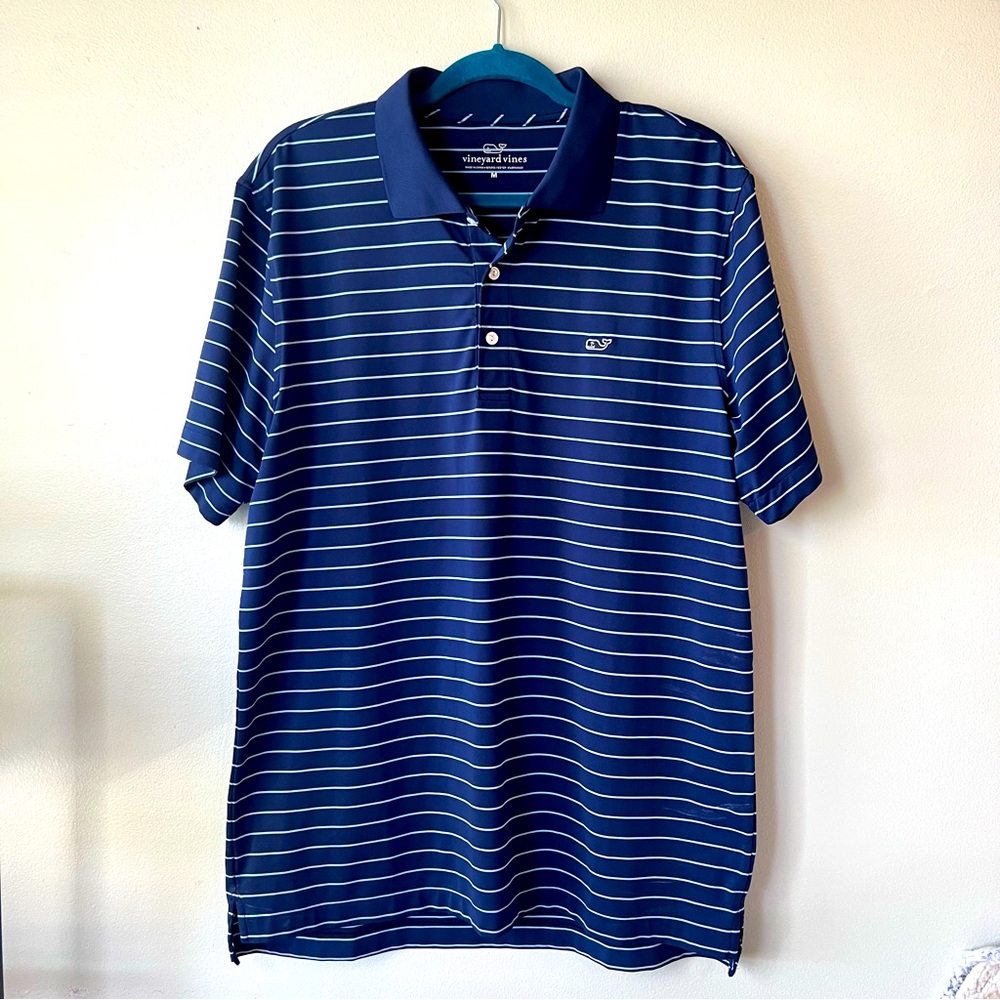 Vineyard Vines men’s navy blue polo